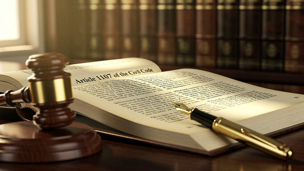 Quelles sont les conséquences de l'article 1107 du code civil