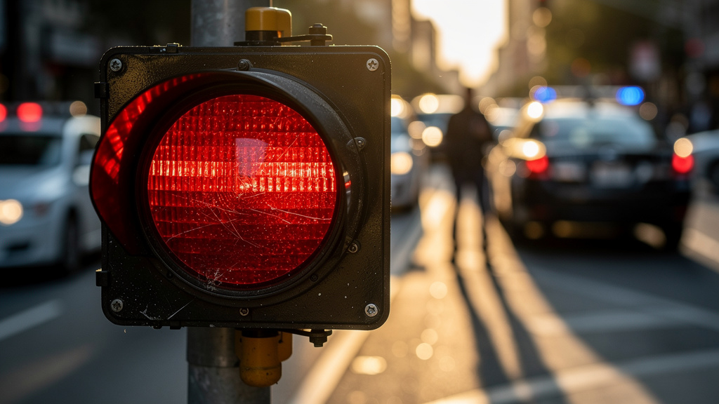 Griller un feu rouge : témoignages de conducteurs à risque